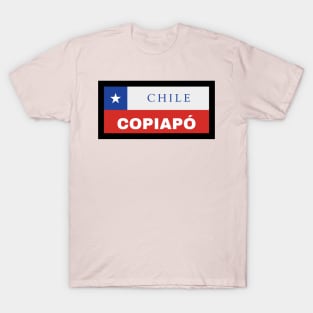 Copiapó City in Chilean Flag T-Shirt